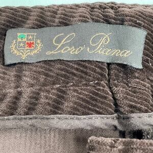 Authenticated Loro Piana corduroy pants, size extra large